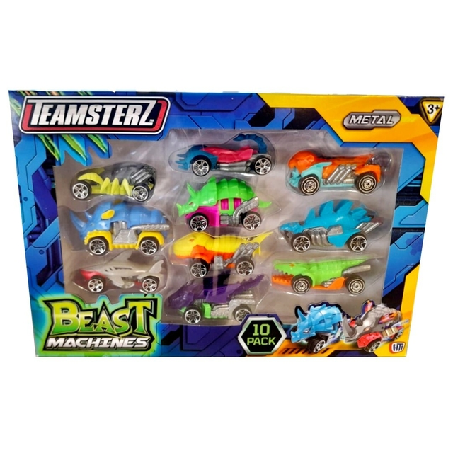 Teamsterz Beast Machine Die-Cast 10 Pack - 1417435 - Bzaaarz Kuwait
